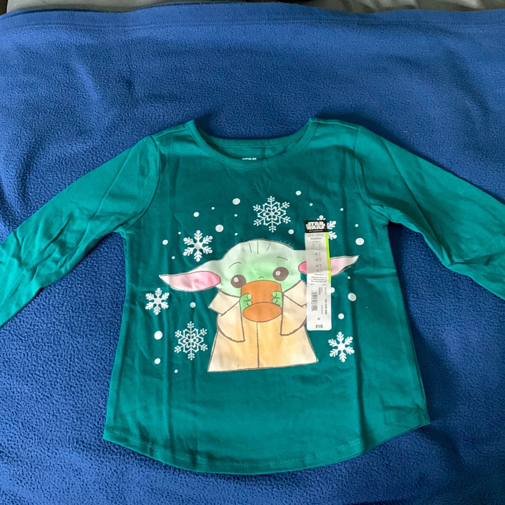 okie dokie Toddler Girls 4T Star Wars Top